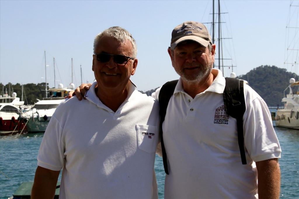 Our New Australian Sailing Friend, John with Ric