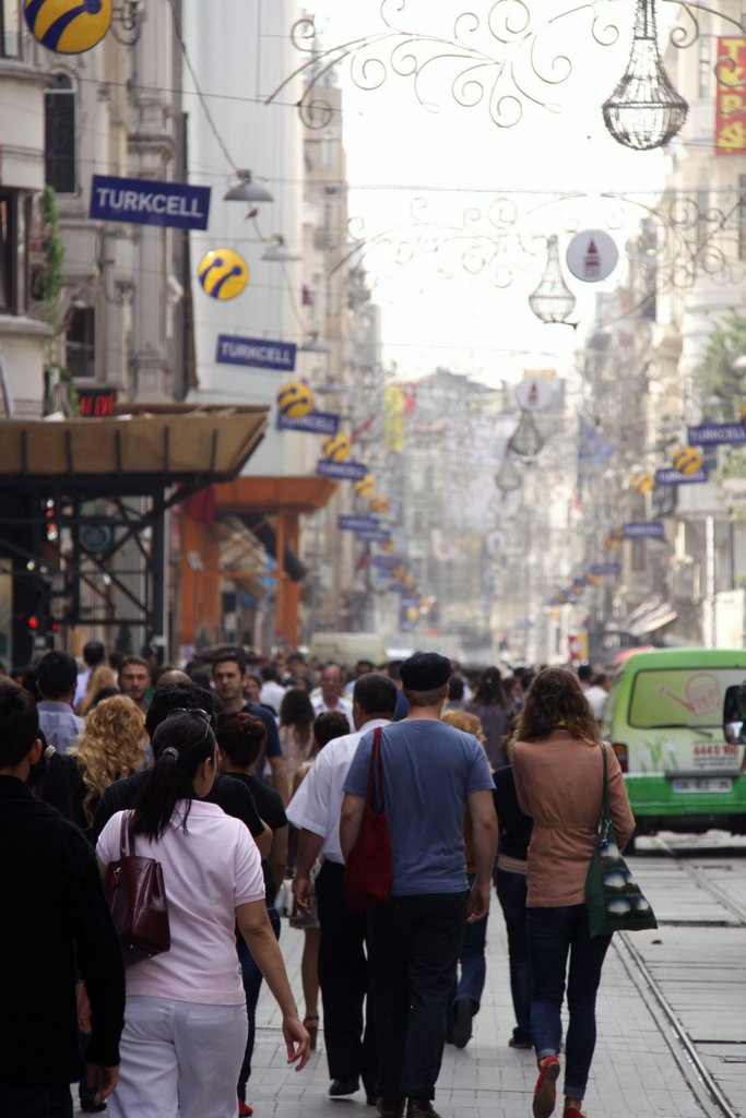 Taksim's Famous Shopping Street