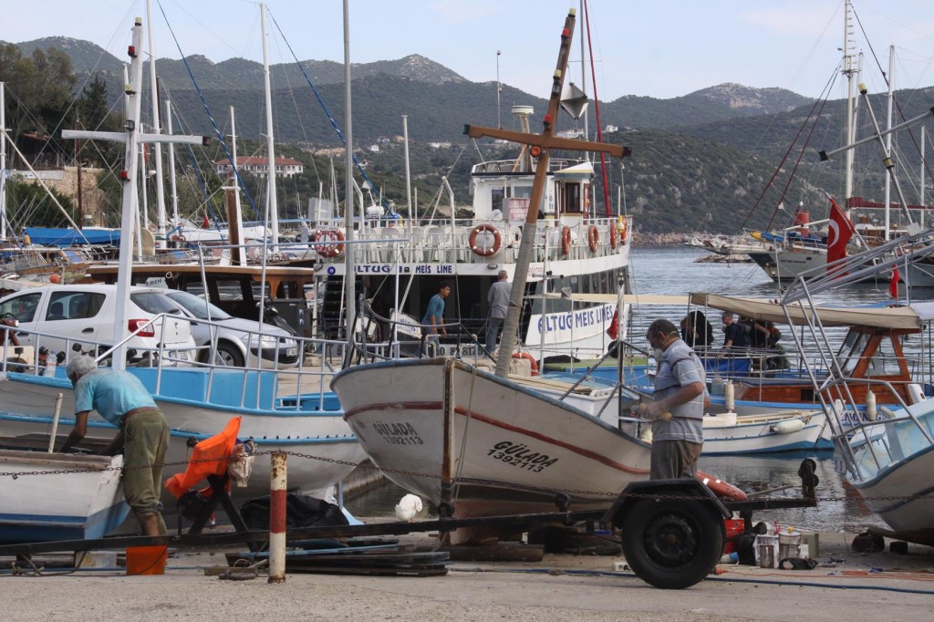 Much Maintenance is Done While Boats are in Port