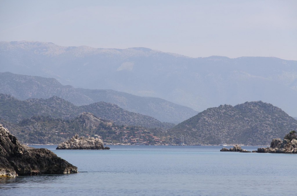 Approaching the Beautiful and Quite Historic Kekova Area