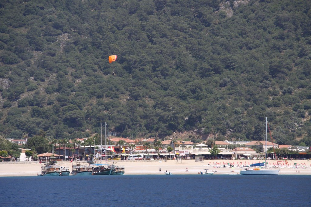 Parasailing is very Popular here at Olu Deniz