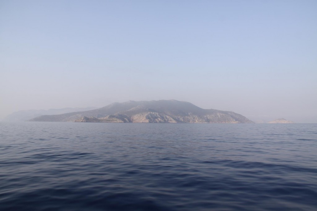 We Pass the Beautiful Greek Island of Simi