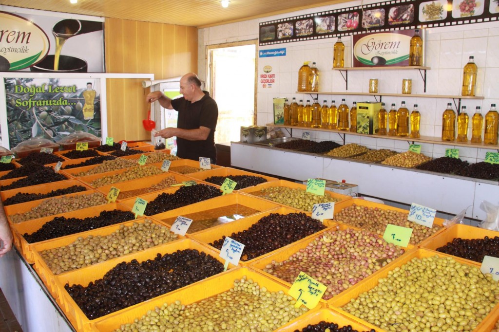 After Sampling a few Olives we Bought Some Delicious Local Ones