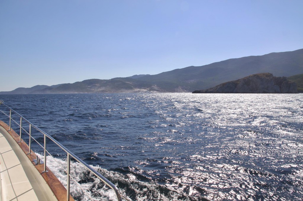 We Head North up the West Coast of Marmara Island Past Cinarli