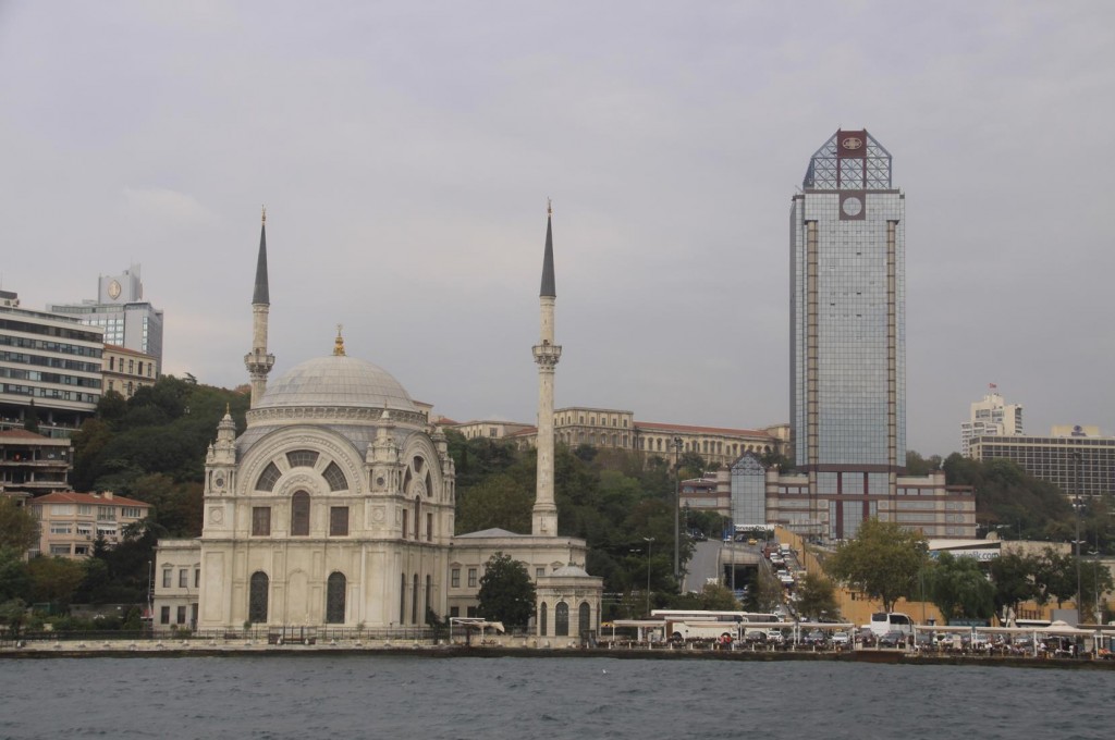 Many Large Hotels Overlook the Bosphorus