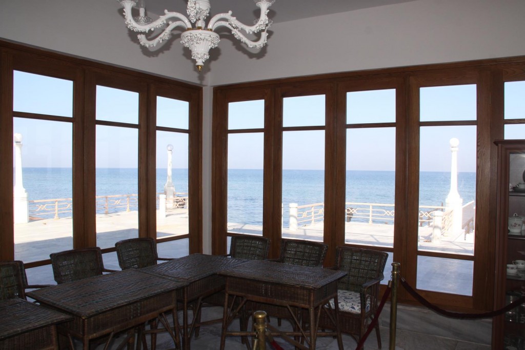 The Meeting Room of the Villa Overlooking the Marmara Sea