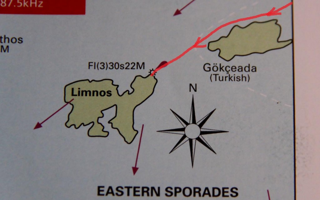 From Gallipoli to Limnos Island