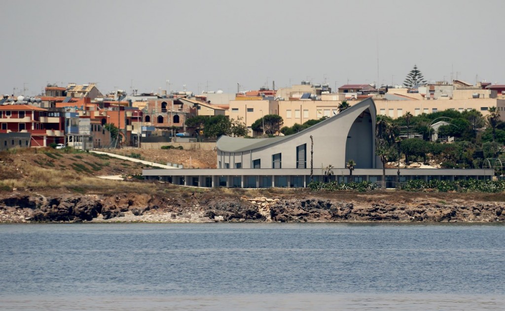 A very modern design for this local church in Porto Palo