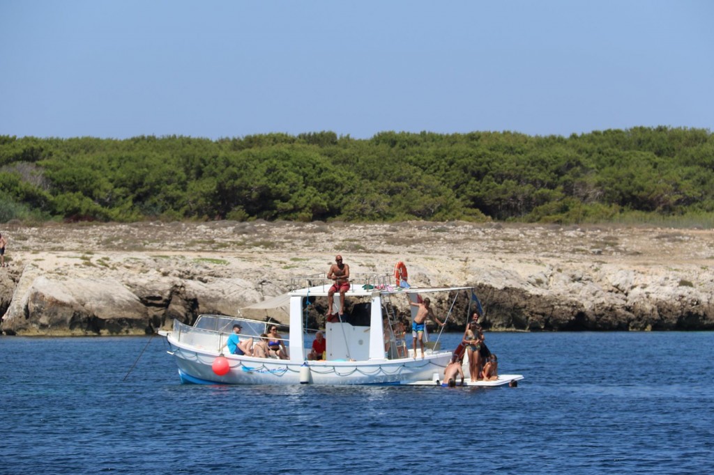 It is wonderful to see how many of the locals from the islands and from the towns on mainland Sicily use their boats