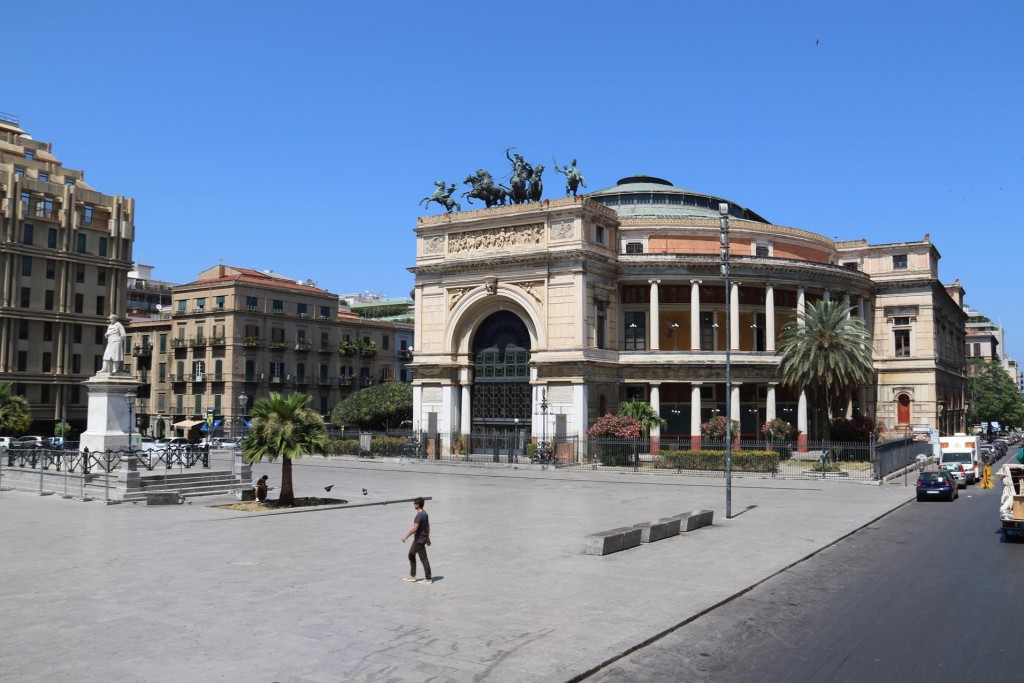 The Neo-Classical Teatro Politeama Garibaldi