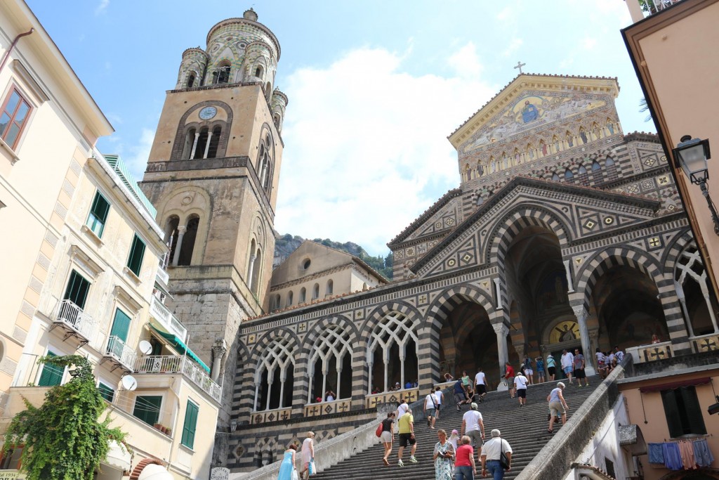 The magnificent Duomo di Sant'Andrea Apostolo in Amalfi