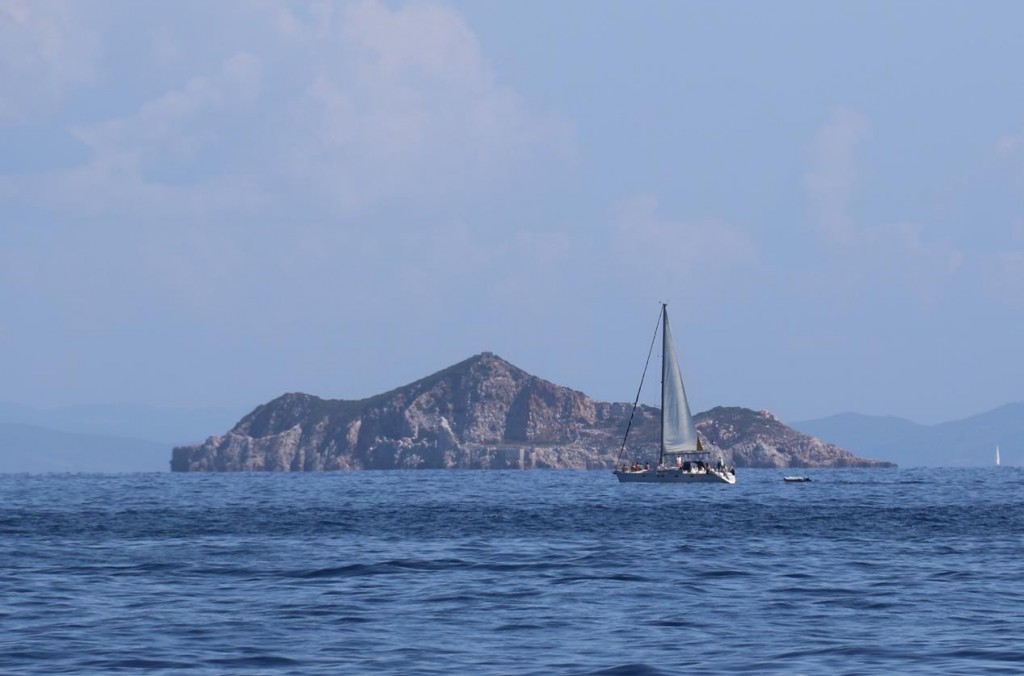Small Isola Cerboli 7kms off the northeast point of Elba