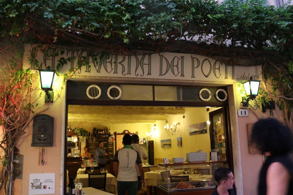 We booked dinner tonight at Taverna Dei Poeti in Capoliveri