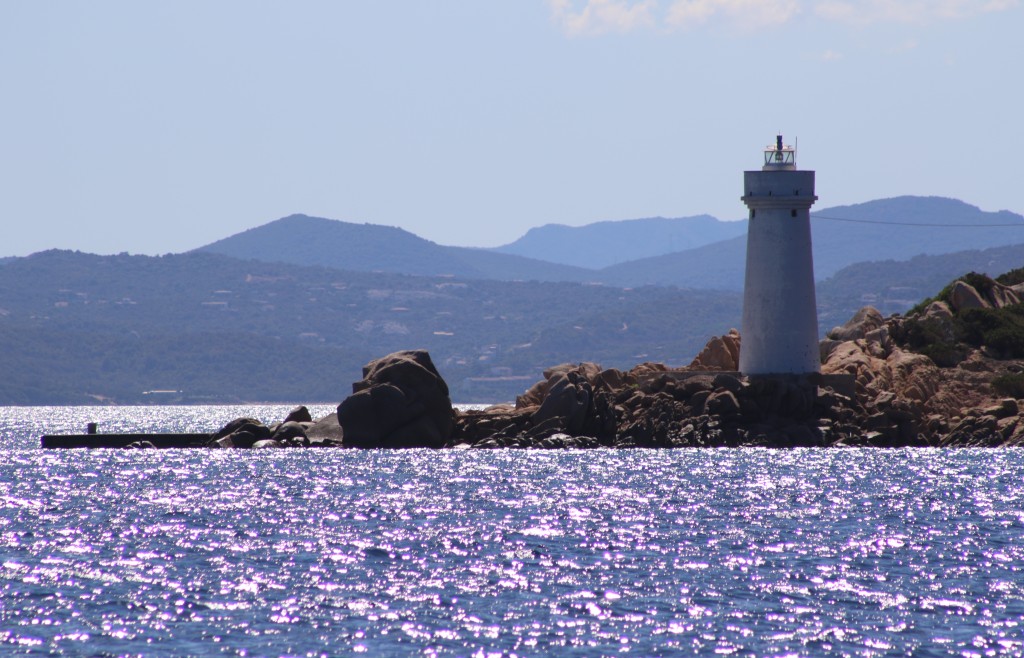 Many lighthouses are found around La Maddalena Archipelago
