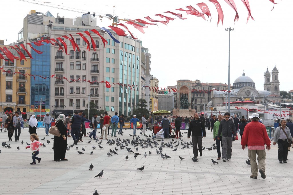 Back to Taksim Square