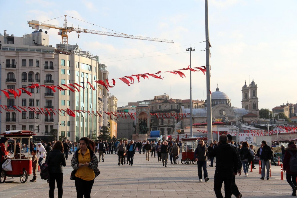 After spending the day revisiting a few sights we head back to Taksim
