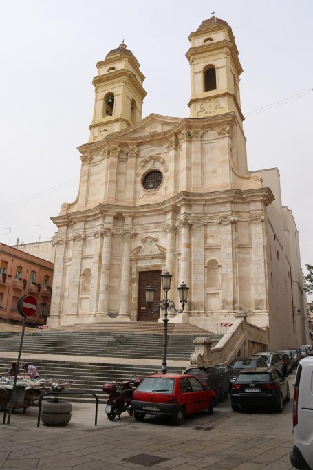Chiesa di SanAnna which was rebuilt after much damage in the WWII