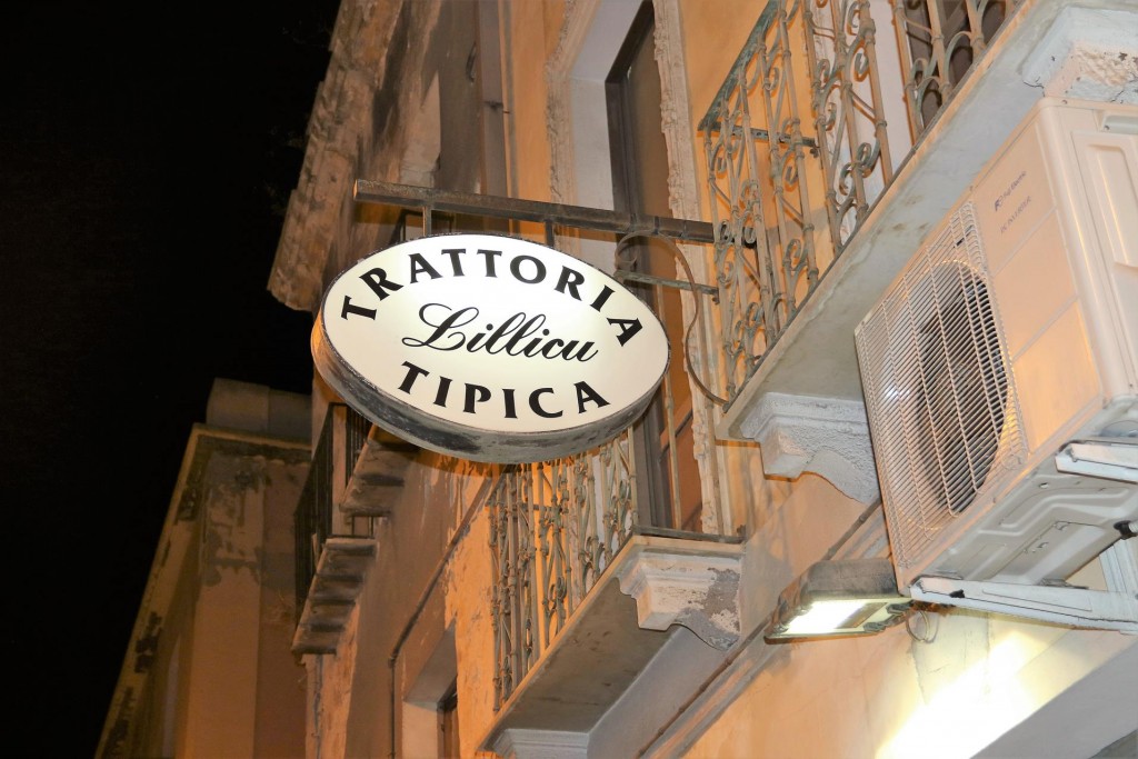 For dinner in the evening we return to Trattoria Lillicu
