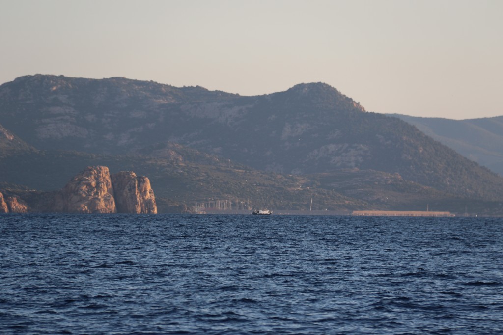 We pass the Teulada Marina which is one of the most southern marinas in Sardinia
