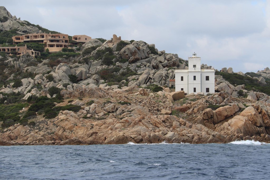 The lighthouse at Punta Sardegna 