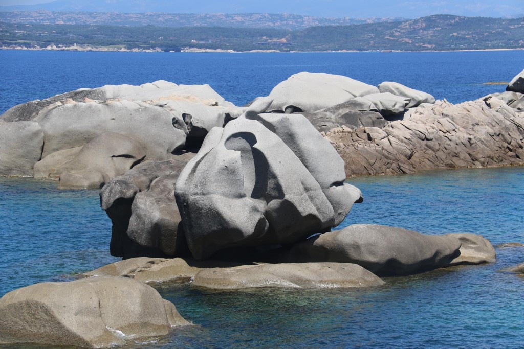 Around Ile Lavezzi are some incredible shaped rocks
