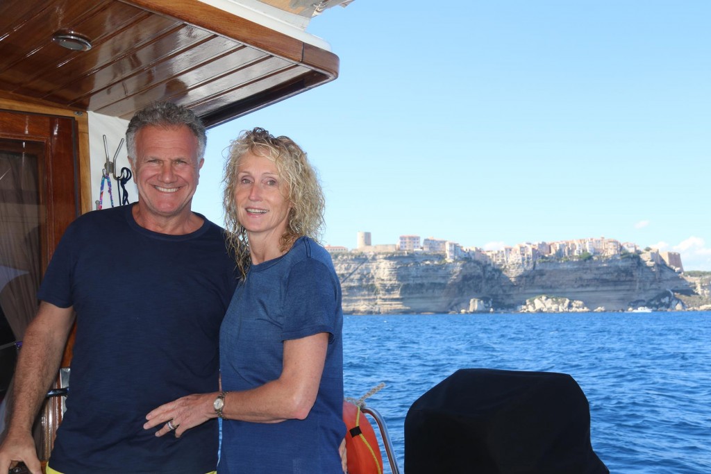 It is John and Angela's first visit to both Sardinia and Corsica