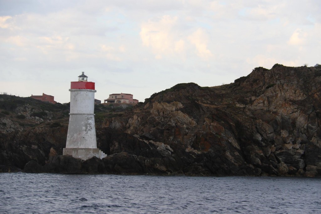 Capo Ferro is the north east cape of Sardinia
