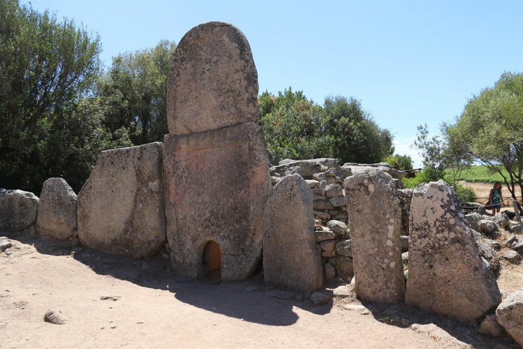 The next site we visit the Tomba di Giganti Coddu Ecchju