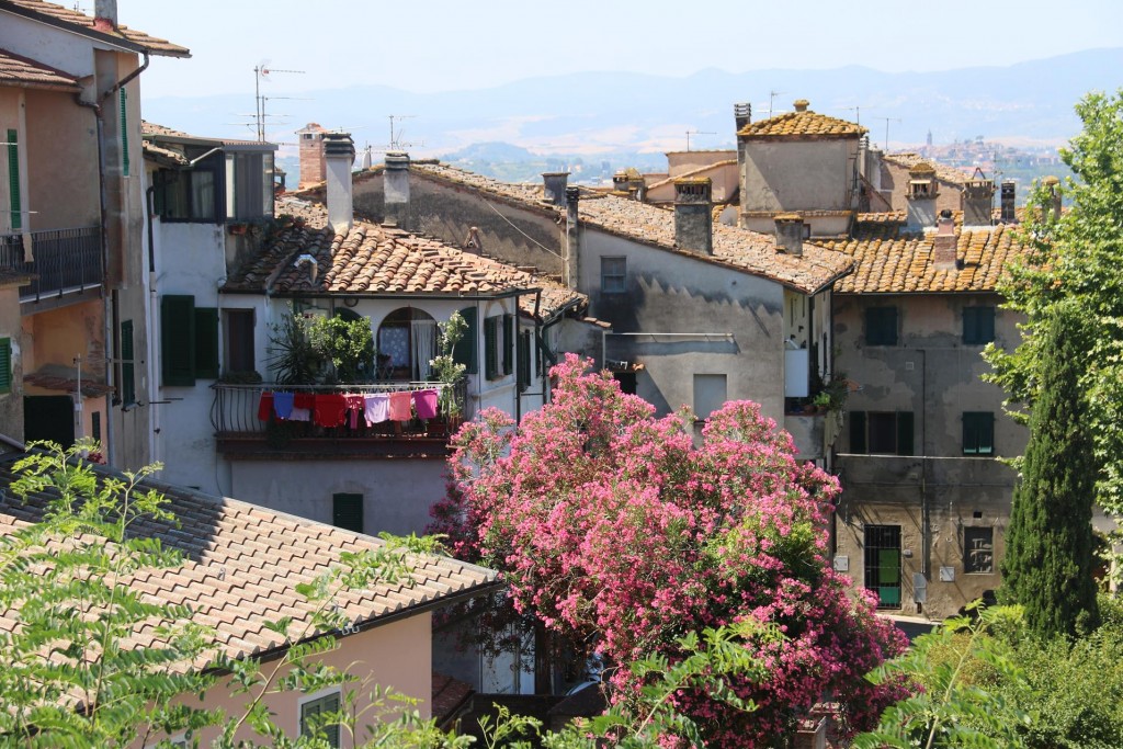 This is a small typical hilltop village east of Livorno