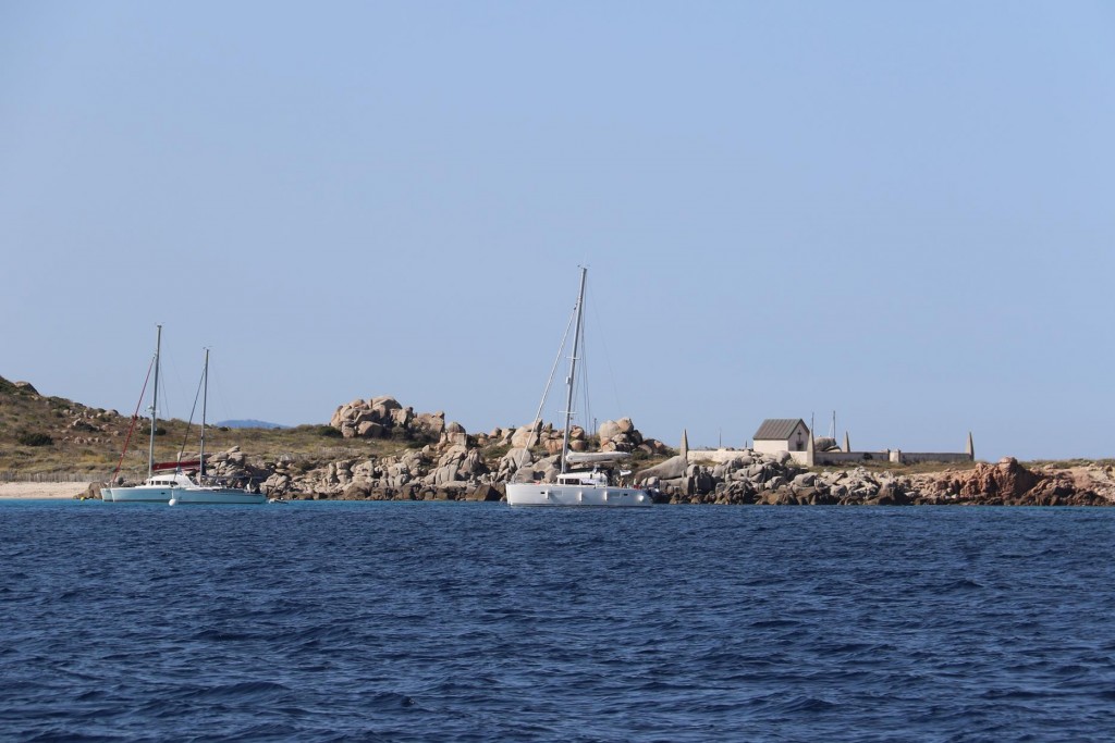 Nearby is Cala di Giunco which was a better option for an overnight anchorage for us
