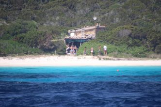 2019-08-06 Sardamar Marina, Cannigione to Isola di Budelli ...